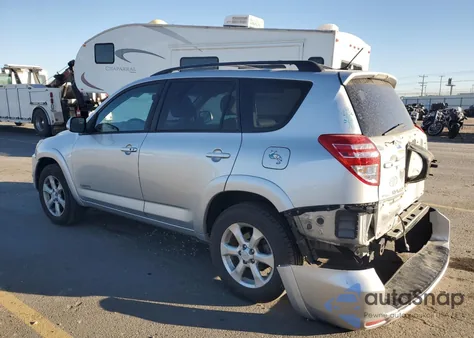 2010 Toyota Rav4 Limited from USA, damaged, VIN 2T3DK4DV4AW027689